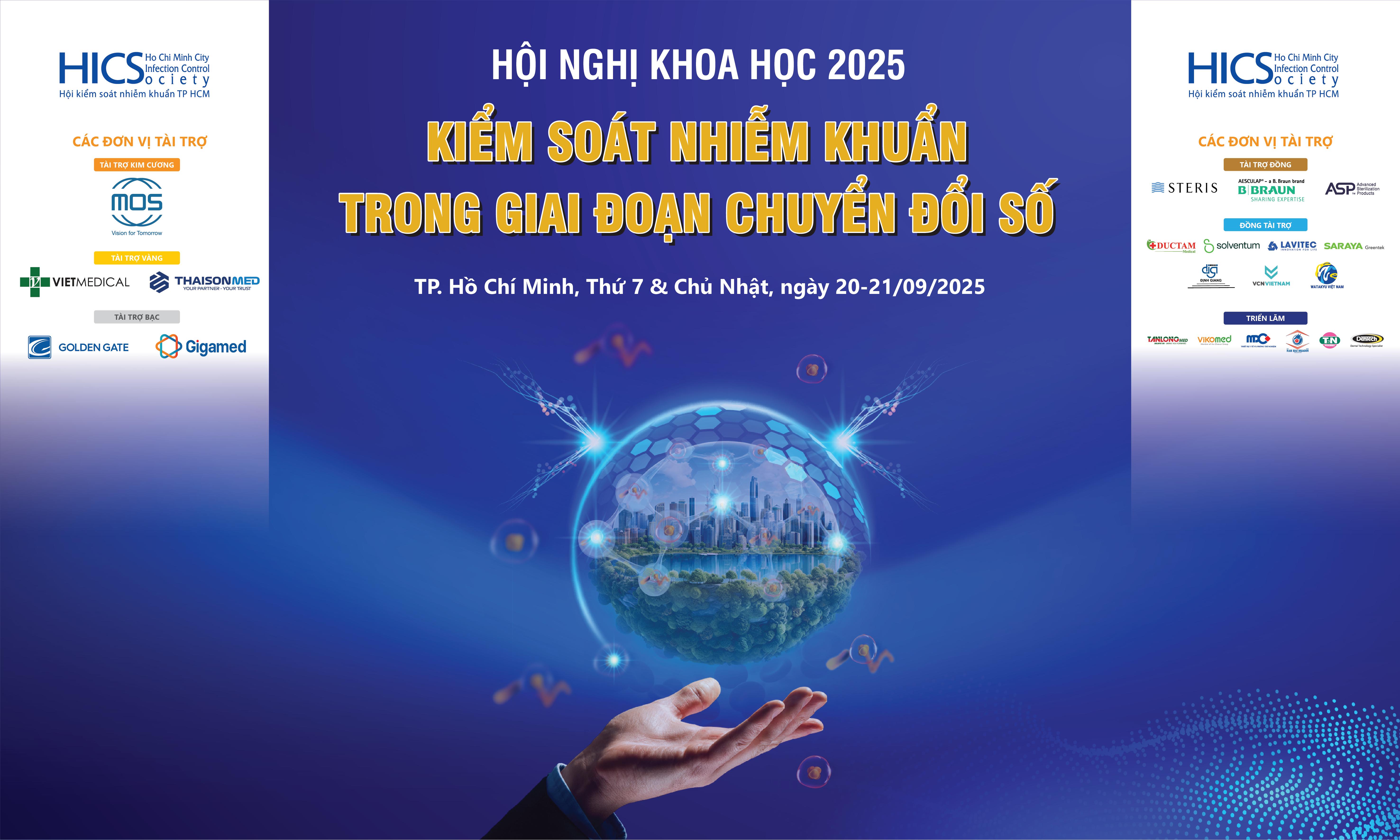 LỜI CẢM ƠN – TỔNG KẾT  HỘI NGHỊ KHOA HỌC KIỂM SOÁT NHIỄM KHUẨN TP. HỒ CHÍ MINH 2025